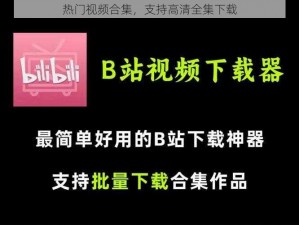 热门视频合集，支持高清全集下载