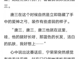 宁荣荣张开双腿被强 X 小说：小说中宁荣荣与多位男性角色展开激情互动，令人血脉贲张