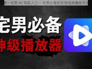 第一宅男 AV 导航入口——宅男必备的在线视频播放平台