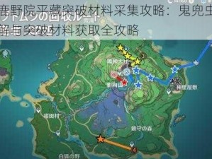 原神鹿野院平藏突破材料采集攻略：鬼兜虫线路图详解与突破材料获取全攻略