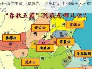 揭秘诸侯争霸全景概览：历史时刻中的霸主风云截图预览