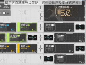 明日方舟基建升级策略：优先级排序及实施路径探讨