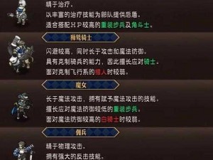 骑士精神2职业特殊攻击深度解析：不同职业攻击方式及其独特之处探索