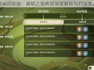 原神回旋曲：森郁之笼阵容深度解析与打法攻略