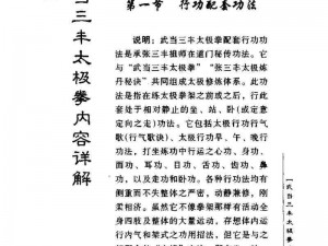 关于中华武学太极拳的深厚武学渊源介绍