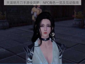 天涯明月刀手游全攻略：NPC角色一览及互动指南