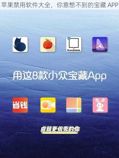 苹果禁用软件大全，你意想不到的宝藏 APP