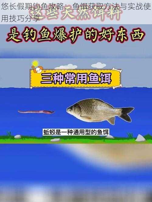 悠长假期钓鱼攻略：鱼饵获取方法与实战使用技巧分享