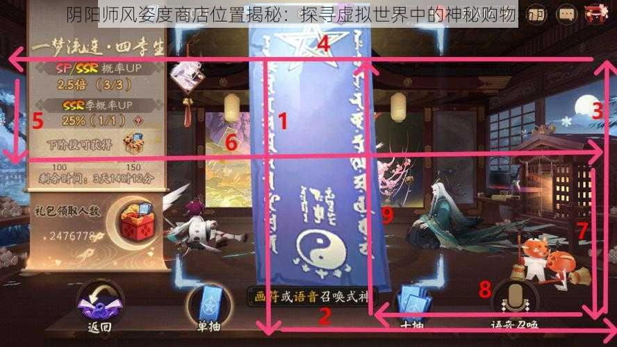 阴阳师风姿度商店位置揭秘：探寻虚拟世界中的神秘购物场所