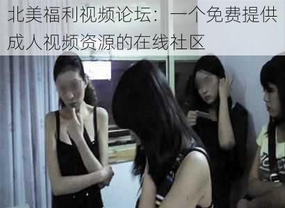 北美福利视频论坛：一个免费提供成人视频资源的在线社区