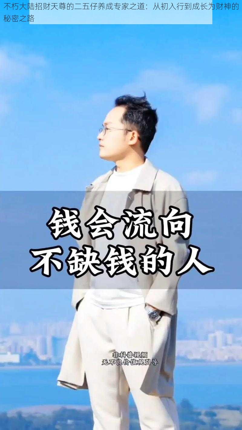 不朽大陆招财天尊的二五仔养成专家之道：从初入行到成长为财神的秘密之路