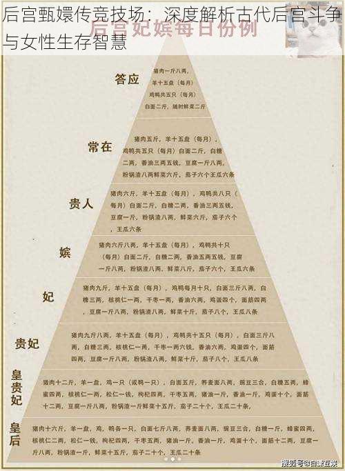 后宫甄嬛传竞技场：深度解析古代后宫斗争与女性生存智慧