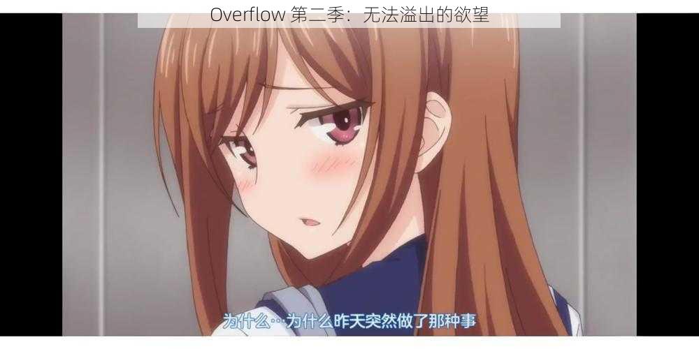 Overflow 第二季：无法溢出的欲望