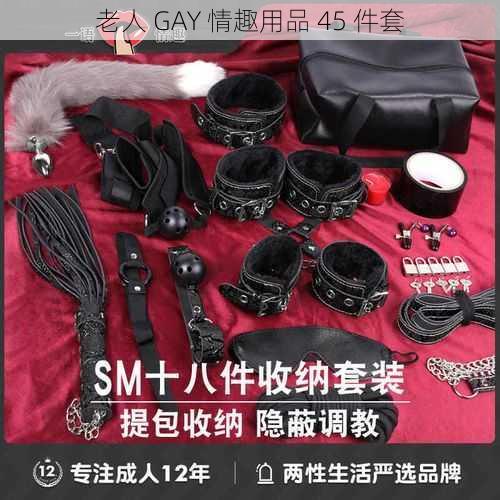 老人 GAY 情趣用品 45 件套