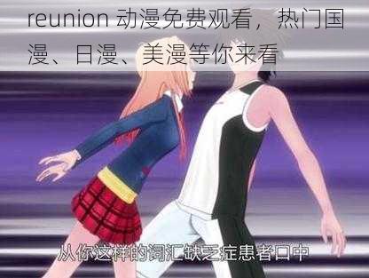 reunion 动漫免费观看，热门国漫、日漫、美漫等你来看