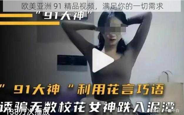 欧美亚洲 91 精品视频，满足你的一切需求