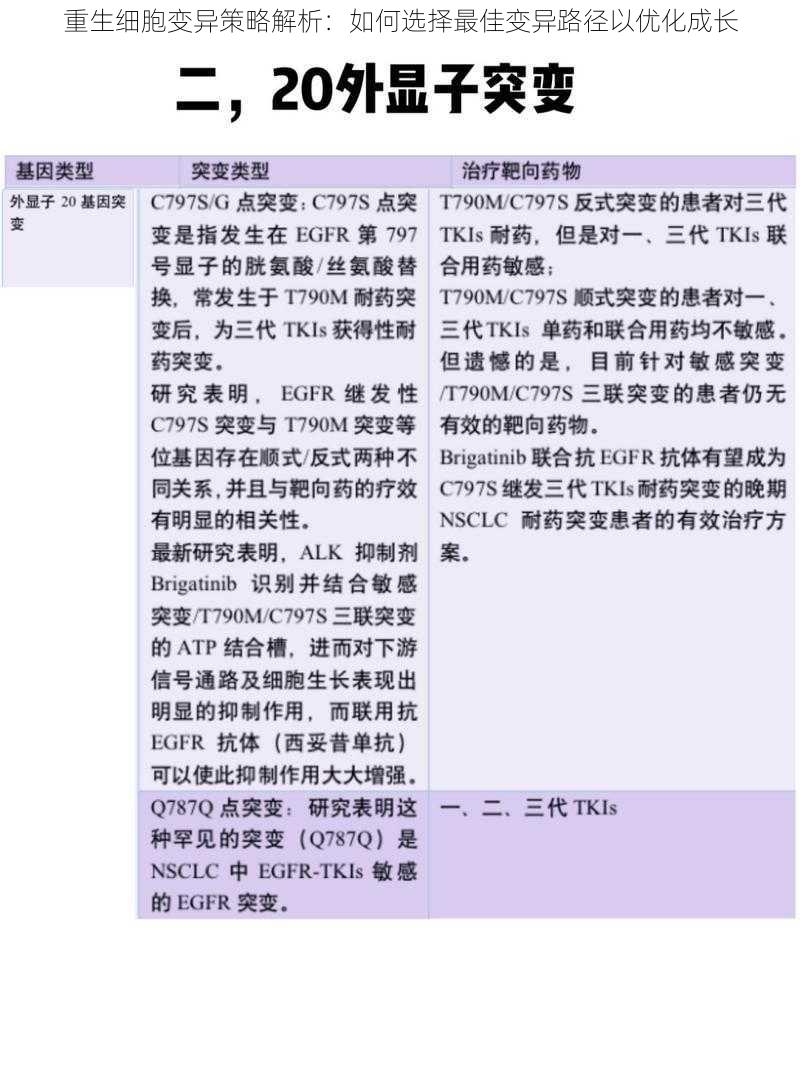 重生细胞变异策略解析：如何选择最佳变异路径以优化成长