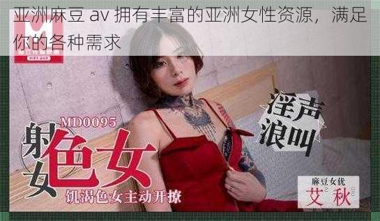 亚洲麻豆 av 拥有丰富的亚洲女性资源，满足你的各种需求