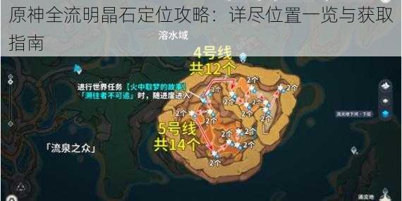 原神全流明晶石定位攻略：详尽位置一览与获取指南