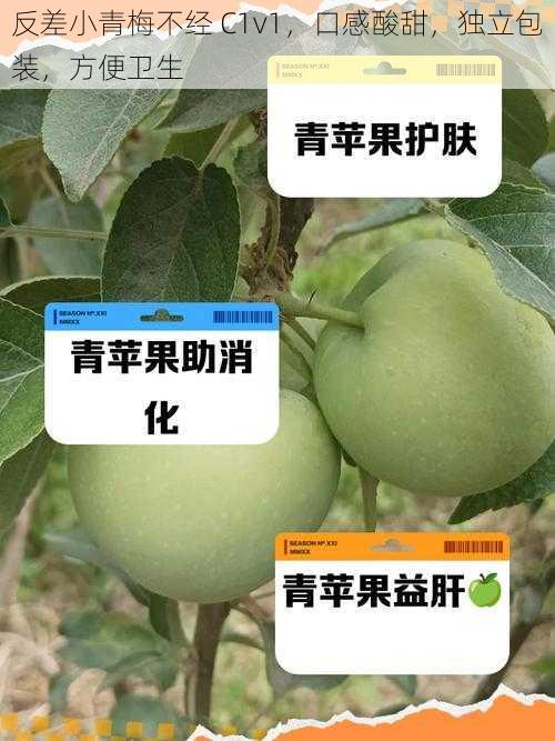 反差小青梅不经 C1v1，口感酸甜，独立包装，方便卫生