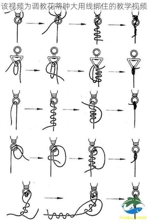 该视频为调教花蒂肿大用线绑住的教学视频