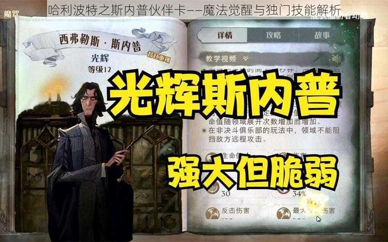 哈利波特之斯内普伙伴卡——魔法觉醒与独门技能解析