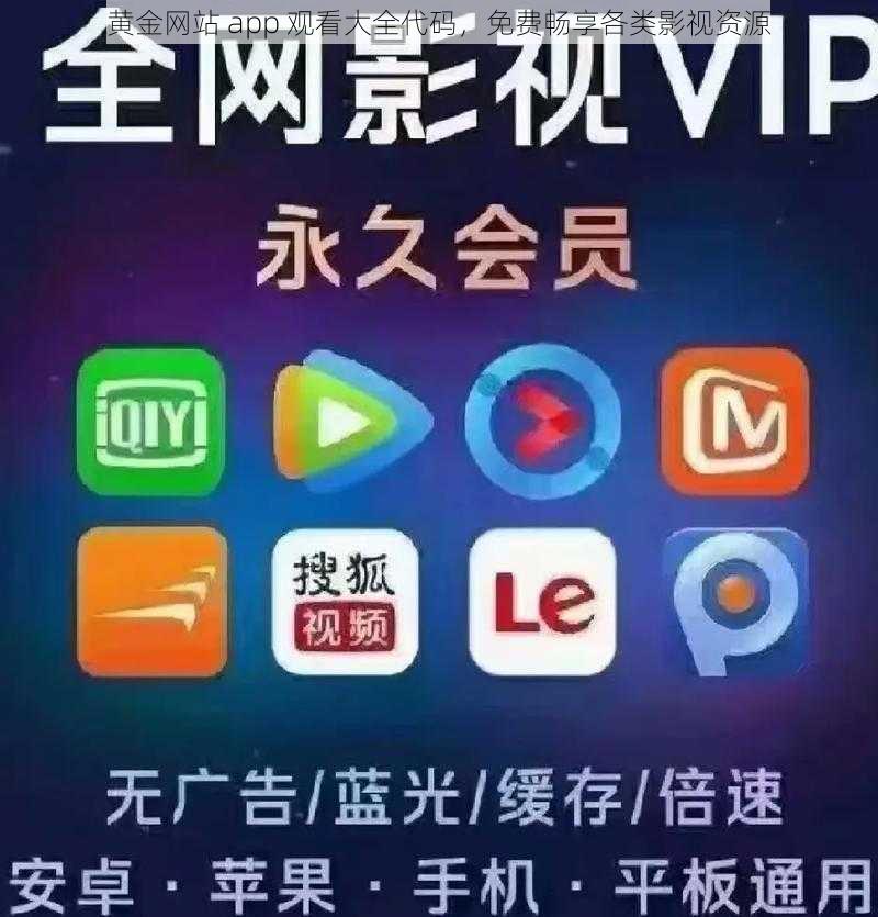 黄金网站 app 观看大全代码，免费畅享各类影视资源