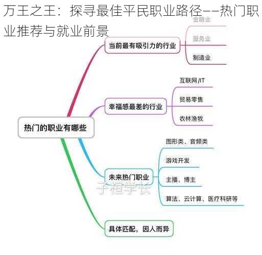 万王之王：探寻最佳平民职业路径——热门职业推荐与就业前景