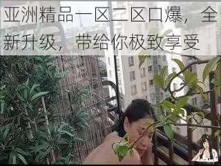 亚洲精品一区二区口爆，全新升级，带给你极致享受