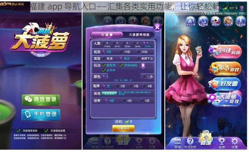 大菠萝福建 app 导航入口——汇集各类实用功能，让你轻松畅游福建