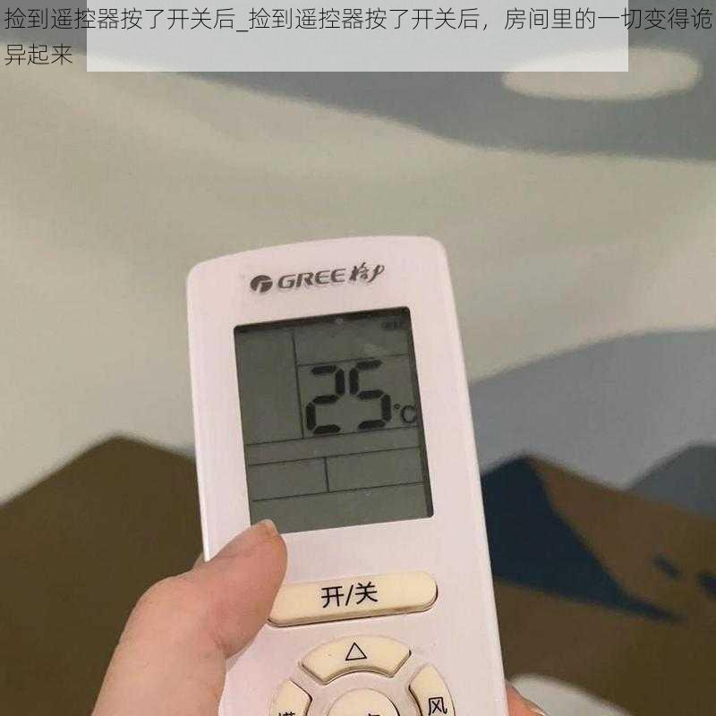 捡到遥控器按了开关后_捡到遥控器按了开关后，房间里的一切变得诡异起来