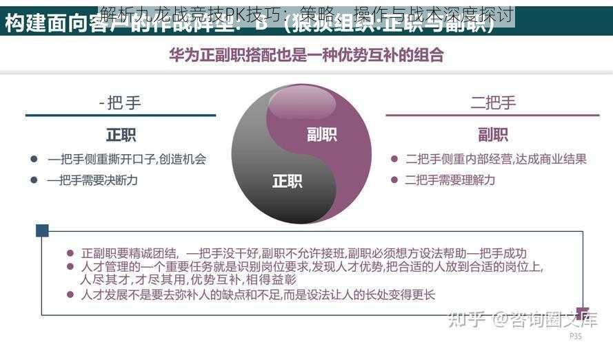 解析九龙战竞技PK技巧：策略、操作与战术深度探讨