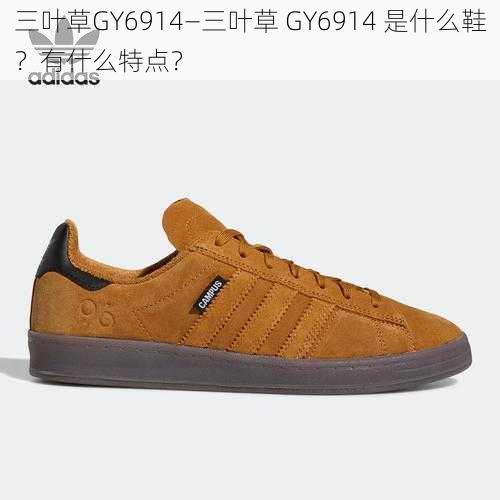 三叶草GY6914—三叶草 GY6914 是什么鞋？有什么特点？