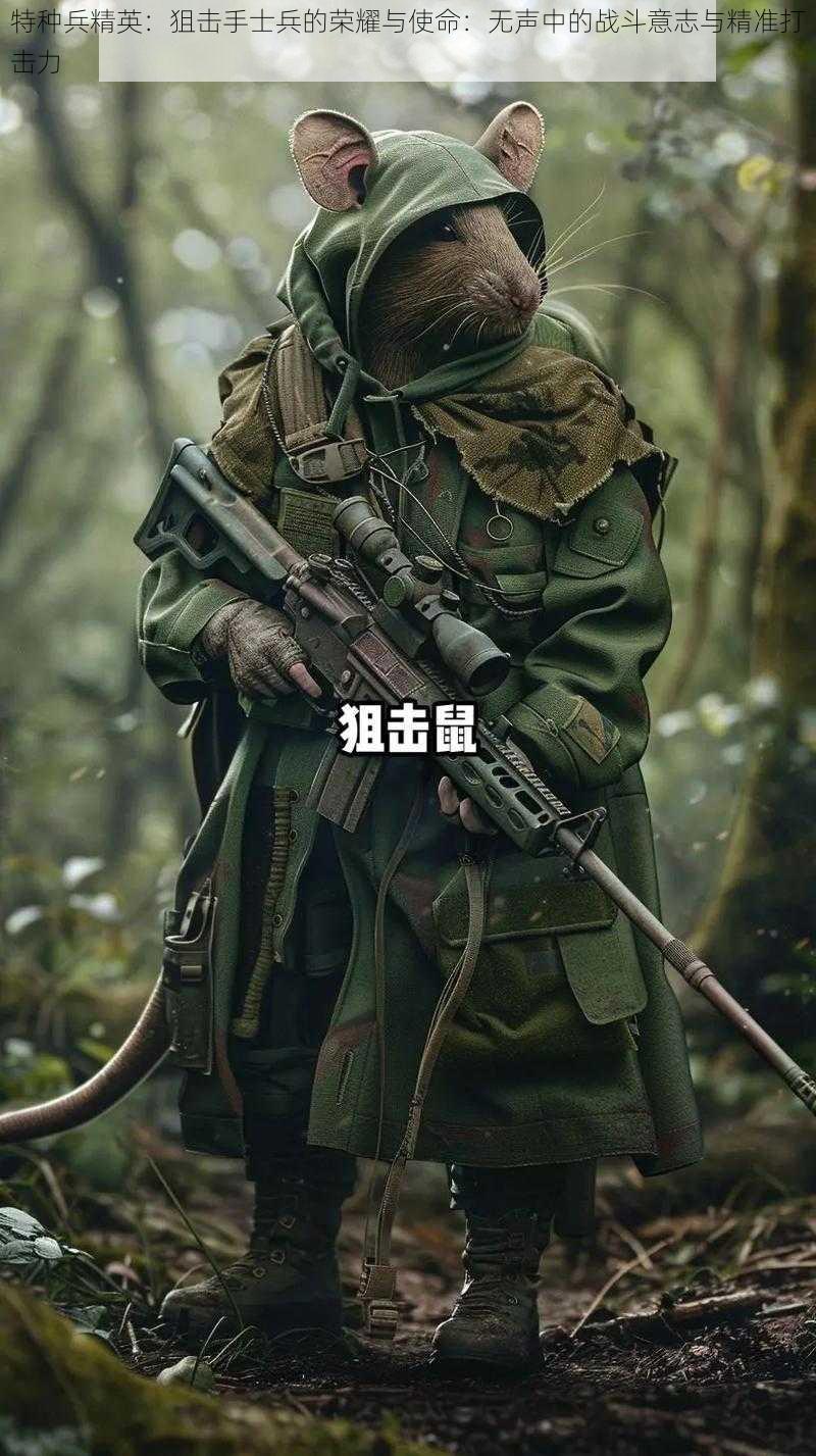 特种兵精英：狙击手士兵的荣耀与使命：无声中的战斗意志与精准打击力