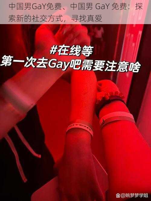 中国男GaY免费、中国男 GaY 免费：探索新的社交方式，寻找真爱