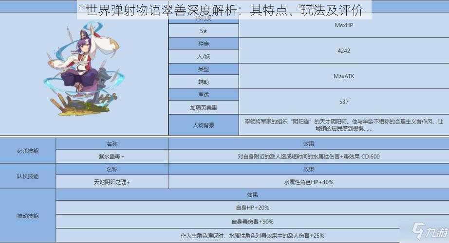 世界弹射物语翠善深度解析：其特点、玩法及评价