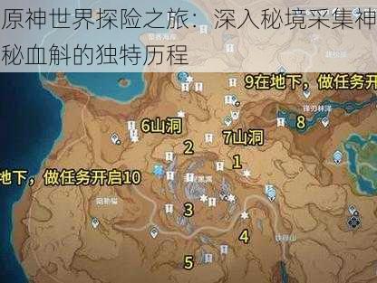 原神世界探险之旅：深入秘境采集神秘血斛的独特历程